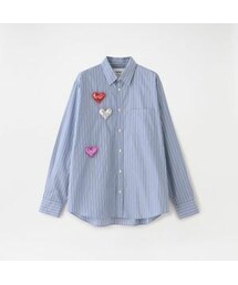 doublet | 【doublet】MEN HAPPY BALLONS STRIPE SHIRT 21SS14SH94(シャツ/ブラウス)
