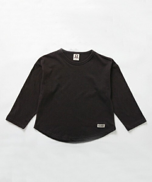 DHOLIC kids（ディーホリックキッズ）の「[CHOCOMONG] ラウンドネックTシャツ（Tシャツ/カットソー・キッズ・ブルー/ホワイト/グレー/グリーン/ピンク・5/7/9/11/13/15）」の3枚目の写真