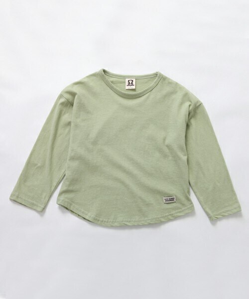 DHOLIC kids（ディーホリックキッズ）の「[CHOCOMONG] ラウンドネックTシャツ（Tシャツ/カットソー・キッズ・ブルー/ホワイト/グレー/グリーン/ピンク・5/7/9/11/13/15）」の4枚目の写真