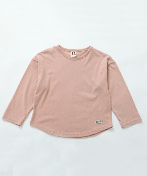 DHOLIC kids（ディーホリックキッズ）の「[CHOCOMONG] ラウンドネックTシャツ（Tシャツ/カットソー・キッズ・ブルー/ホワイト/グレー/グリーン/ピンク・5/7/9/11/13/15）」の5枚目の写真