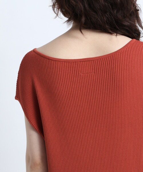 JEANASIS(ジーナシス)の「12G Knit Tiered One-Piece(ワンピース/ドレス・ブラック()/エンジ())」の17枚目の写真