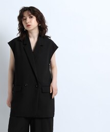 JEANASIS | Double-breasted Gilet【SET UP対応】(ジャケット/アウター)