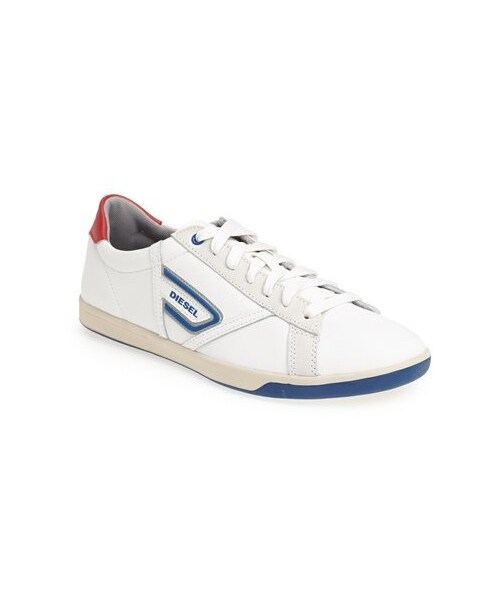 DIESEL（ディーゼル）の「DIESEL® 'Eastcop Grantor' Sneaker (Men)（スニーカー・メンズ・Indigo/ Blue/Black/Silver/ Birch/White・8.5 M/8 M/9 M/7.5 M/7 M/9.5 M/13 M/12 M/10 M/11 M/10.5 M）」の4枚目の写真