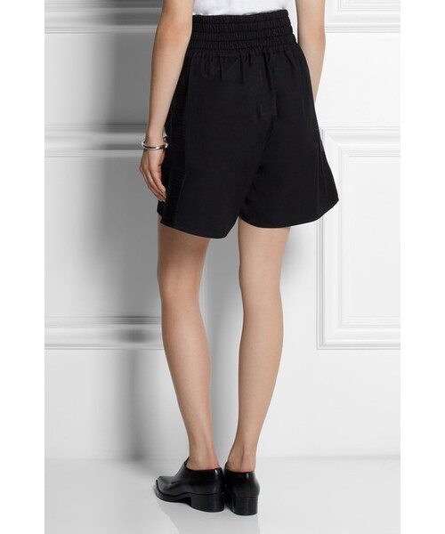 Rick Owens（リックオウエンス）の「Rick Owens Cotton-blend shorts（その他パンツ・レディース・Black・IT42/IT38/IT40/IT44/IT46/IT48）」の2枚目の写真