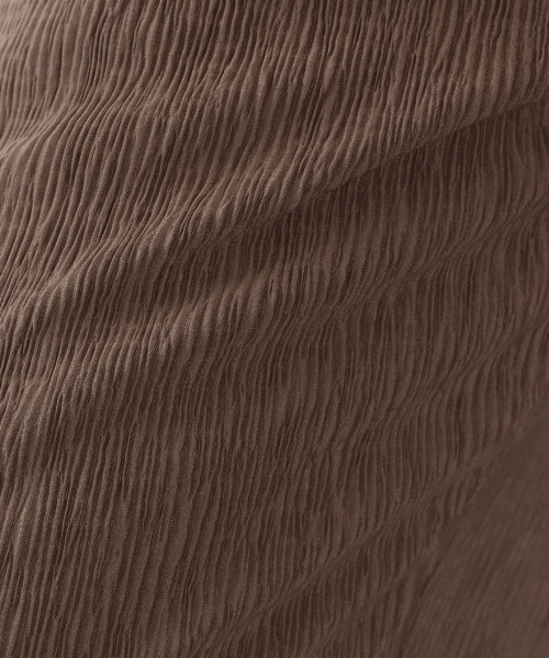 LOWRYS FARM（ローリーズファーム）の「ヨウリュウカットイージーパンツ（パンツ・通常丈ホワイト/通常丈ブラック/通常丈ブラウン/通常丈イエロー/WEB限定短丈イエロー）」の16枚目の写真