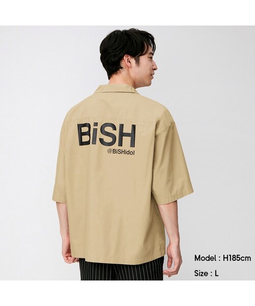 MONSTER  BASHH×BiSH/オープンカラーシャツ
