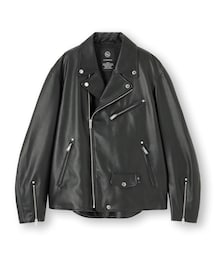 GU | フェイクレザージャケットUNDERCOVER +X(ジャケット/アウター)