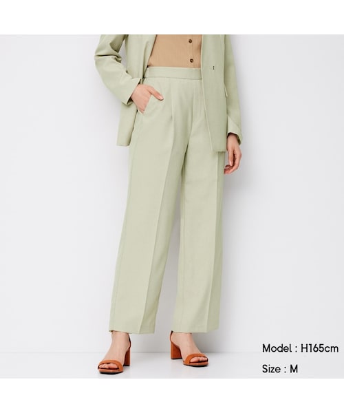 GU（ジーユー）の「ストレートパンツZ+E(セットアップ可能)（その他