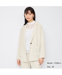 GU（ジーユー）の「オーバーサイズシャツジャケット(長袖