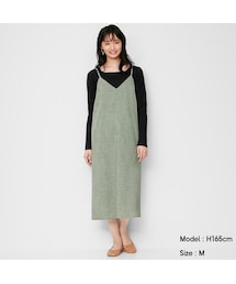 GU | キャミソールワンピース(オールインワン・サロペット)