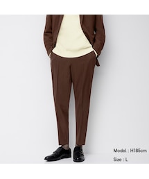 GU | ウォッシャブルドライイージートラウザーCL+X(セットアップ可能)(パンツ)