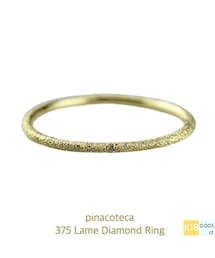pinacoteca | ピナコテーカ 375 ラメ ダイヤモンド リング ピンキーリング(リング)