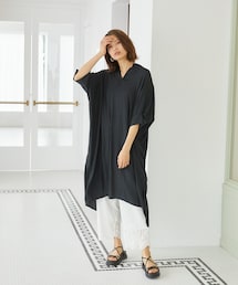 Rewde | ドルマンシャツワンピース(1R05-8815758)(ワンピース)