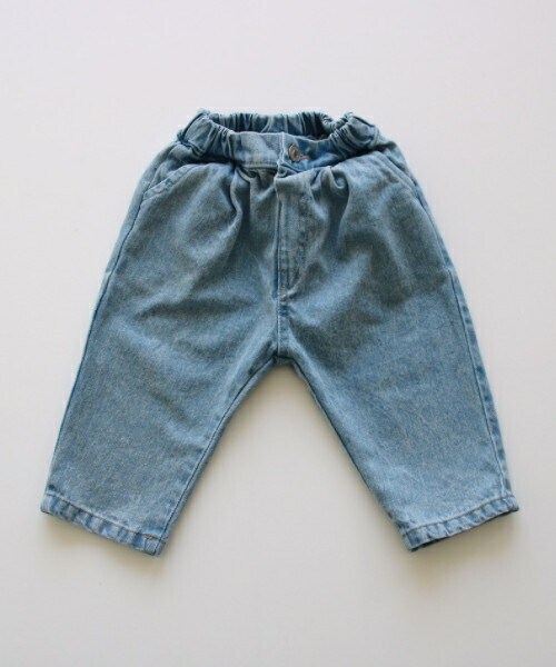 DHOLIC kids（ディーホリックキッズ）の「[erinj] ウエストゴムデニムパンツ（デニムパンツ・キッズ・ブルー/その他・S/M/L/XL/XXL）」の2枚目の写真