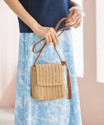 スクエアフラップショルダーバッグ（1R18-KB04）