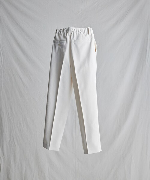 LIDNM（リドム）の「KERSEY STRAIGHT TROUSERS（スラックス・メンズ・ホワイト・S/M/L）」の8枚目の写真