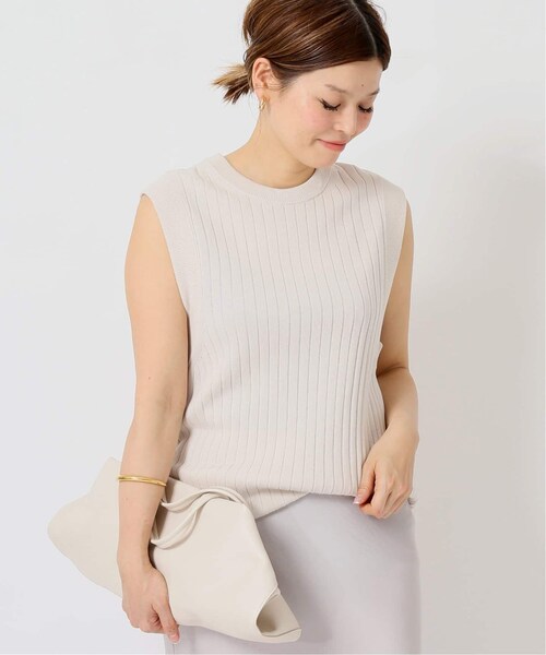 Deuxieme Classe（ドゥーズィエムクラス）の「*Lady ニット（トップス・ブラック/(001)/フリー/在庫あり）」の2枚目の写真