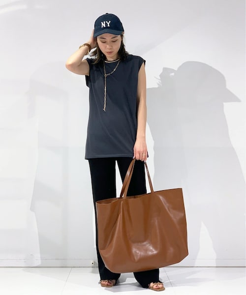 AP STUDIO ノースリーブフーディトップス AP STUDIO ノースリーブフーディトップス