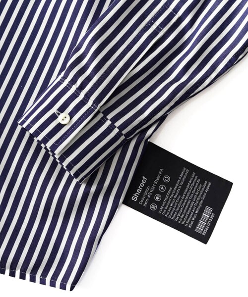 SHAREEF（シャリーフ）の「STRIPEL/S SHIRTS（その他・メンズ・WHITE・2/3）」の6枚目の写真