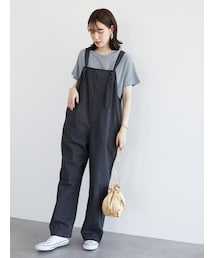 Green　Parks | ワイドストレートオーバーオール(オールインワン・サロペット)