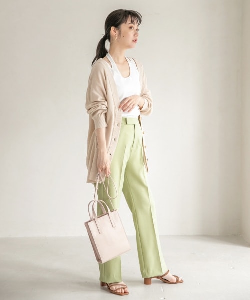 LOWRYS FARM（ローリーズファーム）の「２ＷＡＹミドルショルダーＢＡＧ（バッグ・アイボリー/ブラック/グレー）」の4枚目の写真