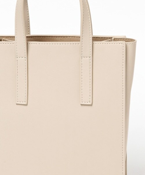 LOWRYS FARM（ローリーズファーム）の「２ＷＡＹミドルショルダーＢＡＧ（バッグ・アイボリー/ブラック/グレー）」の10枚目の写真