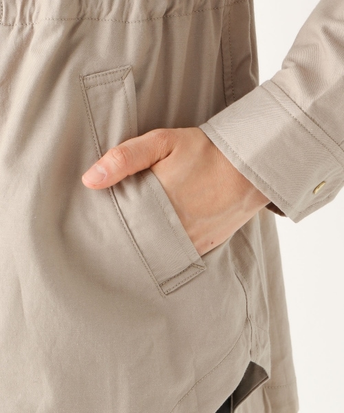 GLOBAL WORK（グローバルワーク）の「フレンチリネン混/UVケアマンパ【アウトレット価格】（ジャケット/アウター・アイボリー/ベージュ/カーキ/ネイビー）」の19枚目の写真
