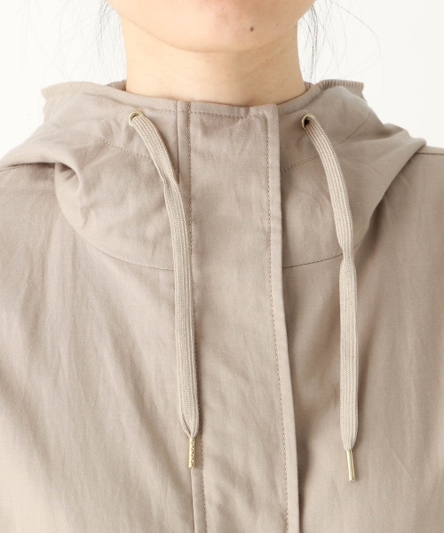 GLOBAL WORK（グローバルワーク）の「フレンチリネン混/UVケアマンパ【アウトレット価格】（ジャケット/アウター・アイボリー/ベージュ/カーキ/ネイビー）」の17枚目の写真