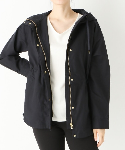 GLOBAL WORK（グローバルワーク）の「フレンチリネン混/UVケアマンパ【アウトレット価格】（ジャケット/アウター・アイボリー/ベージュ/カーキ/ネイビー）」の14枚目の写真