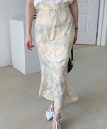 DHOLIC | プリントロングスカート(スカート)