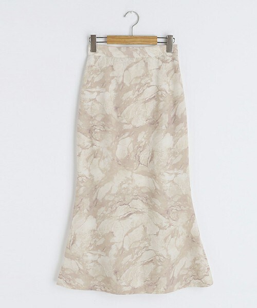 DHOLIC(ディーホリック)の「プリントロングスカート(スカート・レディース・イエロー/ピンク/グレー・ONESIZE)」の3枚目の写真