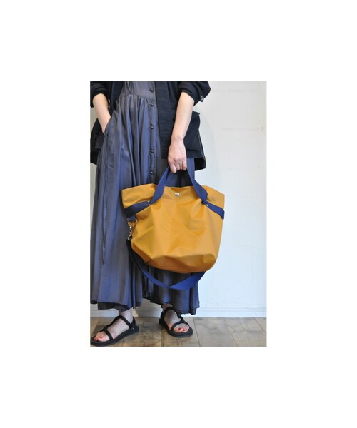 sandglass（サンドグラス）の「ダッフルバッグ（トートバッグ・レディース・ブラック/イエロー/ブルー/ピンク・one）」の3枚目の写真