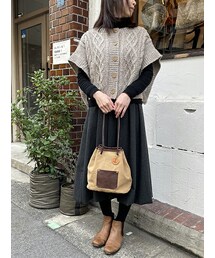 nico（倉敷帆布巾着バッグ）