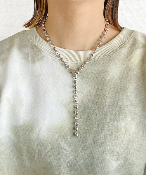 Marient（マリエント）の「Ball Chain Necklace （Short）（ネックレス）」 WEAR