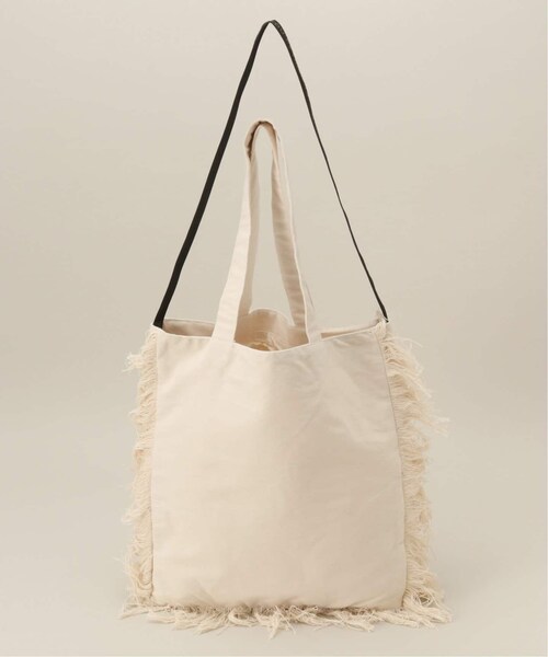 JOINT WORKS（ジョイントワークス）の「FRINGE COTTON ビッグトート（バッグ・ブラック/(001)/フリー/在庫あり）」の3枚目の写真