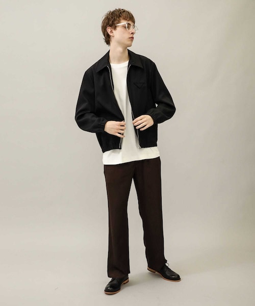 KIIT（キート）の「STUDIOUS別注 FRONT ZIP DRIZZLER JACKET（その他・メンズ・BLACK/GREEN/CHECK・1/2）」の18枚目の写真