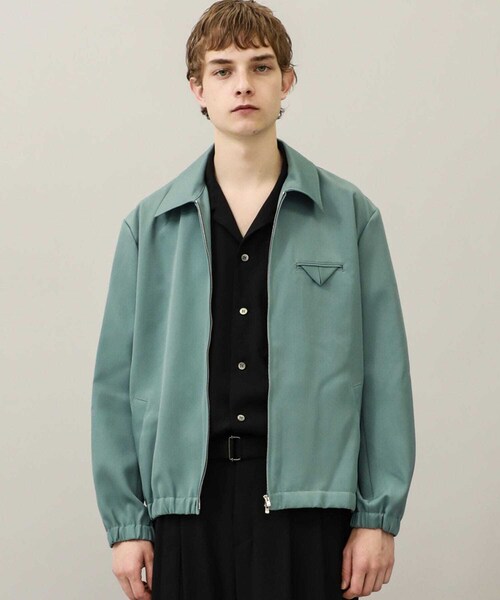 KIIT（キート）の「STUDIOUS別注 FRONT ZIP DRIZZLER JACKET（その他・メンズ・BLACK/GREEN/CHECK・1/2）」の11枚目の写真