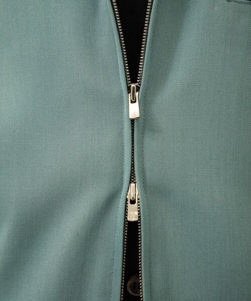 KIIT（キート）の「STUDIOUS別注 FRONT ZIP DRIZZLER JACKET（その他・メンズ・BLACK/GREEN/CHECK・1/2）」の17枚目の写真