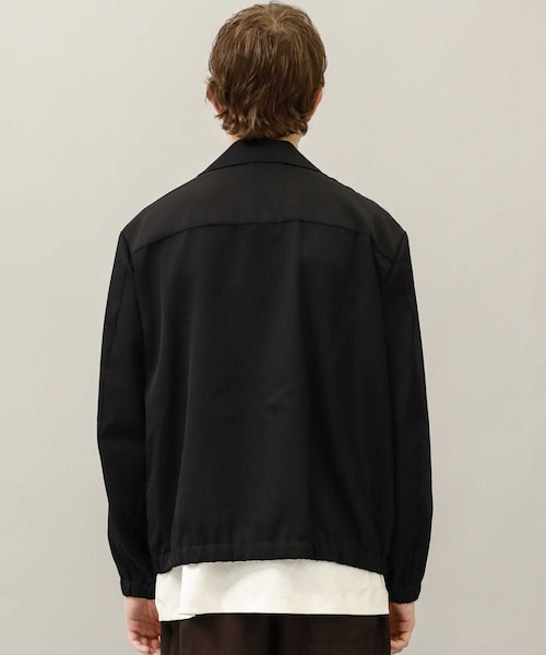 KIIT（キート）の「STUDIOUS別注 FRONT ZIP DRIZZLER JACKET（その他・メンズ・BLACK/GREEN/CHECK・1/2）」の21枚目の写真