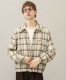 STUDIOUS別注 FRONT ZIP DRIZZLER JACKET