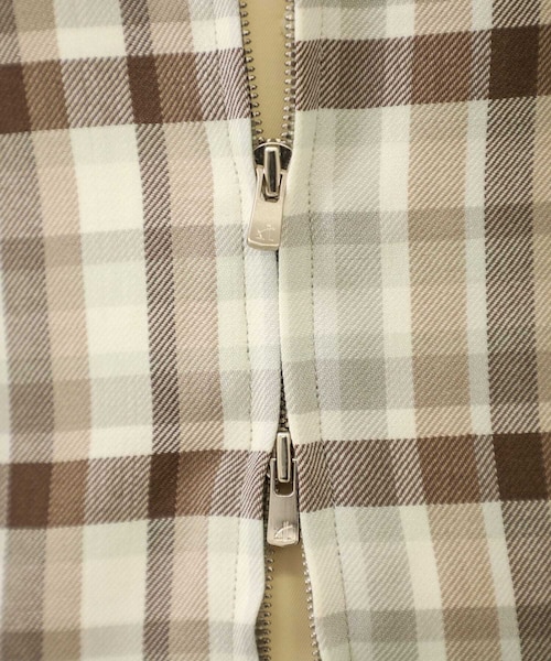 KIIT（キート）の「STUDIOUS別注 FRONT ZIP DRIZZLER JACKET（その他・メンズ・BLACK/GREEN/CHECK・1/2）」の9枚目の写真