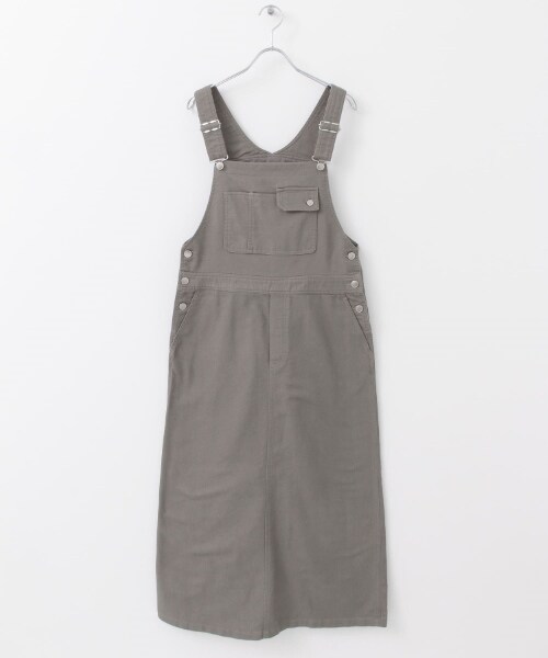 URBAN RESEARCH DOORS（アーバンリサーチドアーズ）の「FORK&SPOON 及踝吊帶裙（ワンピース/ドレス・レディース・灰膚色/灰卡其綠・one）」の2枚目の写真