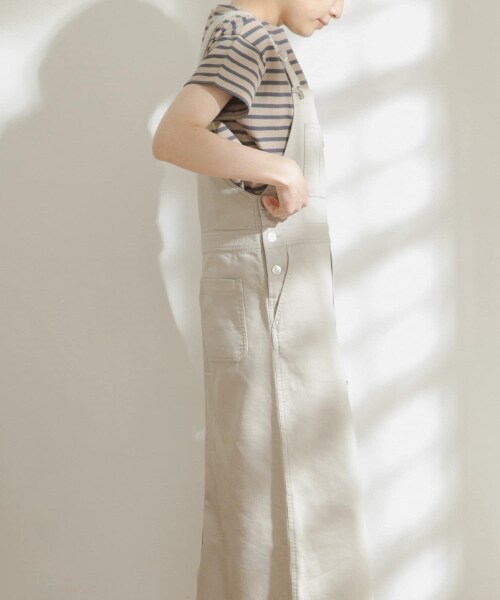 URBAN RESEARCH DOORS（アーバンリサーチドアーズ）の「FORK&SPOON 及踝吊帶裙（ワンピース/ドレス・レディース・灰膚色/灰卡其綠・one）」の14枚目の写真