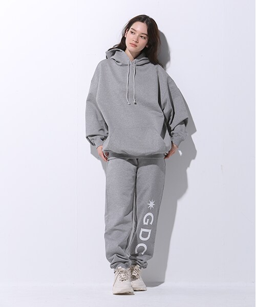 GDC（ジーディーシー）の「LOGOSWEAT PANTS（パンツ・メンズ・BLACK/WHITE/GRAY・ONE SIZE）」の8枚目の写真