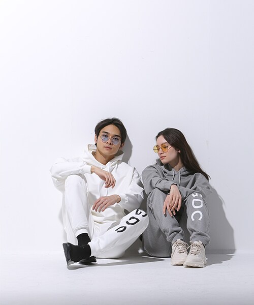 GDC（ジーディーシー）の「LOGOSWEAT PANTS（パンツ・メンズ・BLACK/WHITE/GRAY・ONE SIZE）」の10枚目の写真
