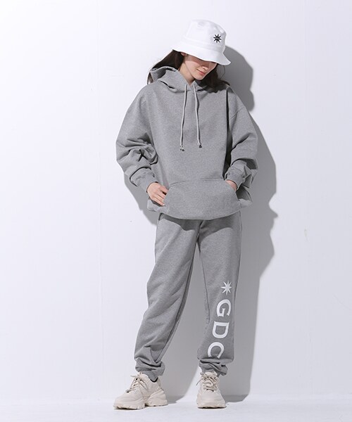 GDC（ジーディーシー）の「LOGOSWEAT PANTS（パンツ・メンズ・BLACK/WHITE/GRAY・ONE SIZE）」の7枚目の写真