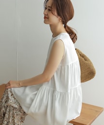 URBAN RESEARCH DOORS（アーバンリサーチドアーズ）の「ティアードノースリーブチュニック（その他・レディース）」