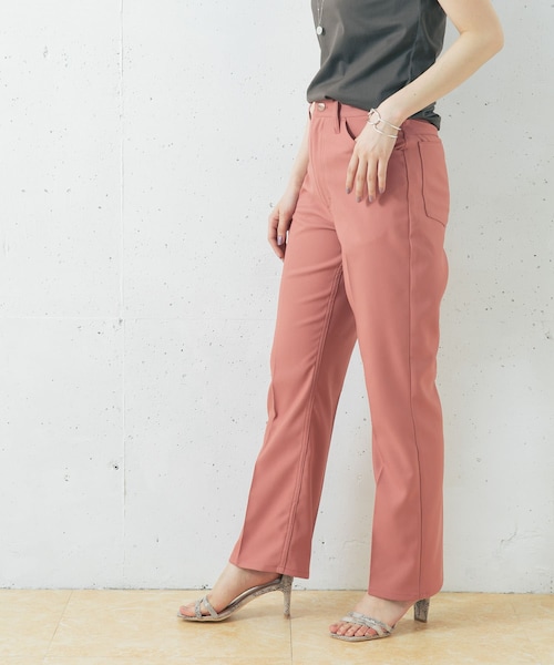 Wrangler(ラングラー)の「Wrangler LADIES WRANCHER DRESS パンツ(その他・レディース・PINK/GREEN/BEIGE・XS/S)」の4枚目の写真