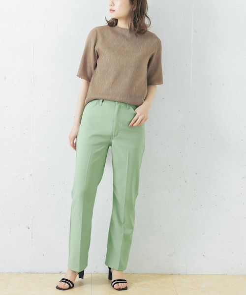 Wrangler(ラングラー)の「Wrangler LADIES WRANCHER DRESS パンツ(その他・レディース・PINK/GREEN/BEIGE・XS/S)」の6枚目の写真