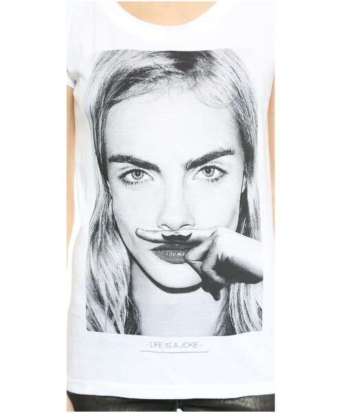 ELEVEN PARIS（イレブンパリ）の「ElevenParis Cara Tee（Tシャツ/カットソー・レディース・White・XS/L/M/S）」の2枚目の写真